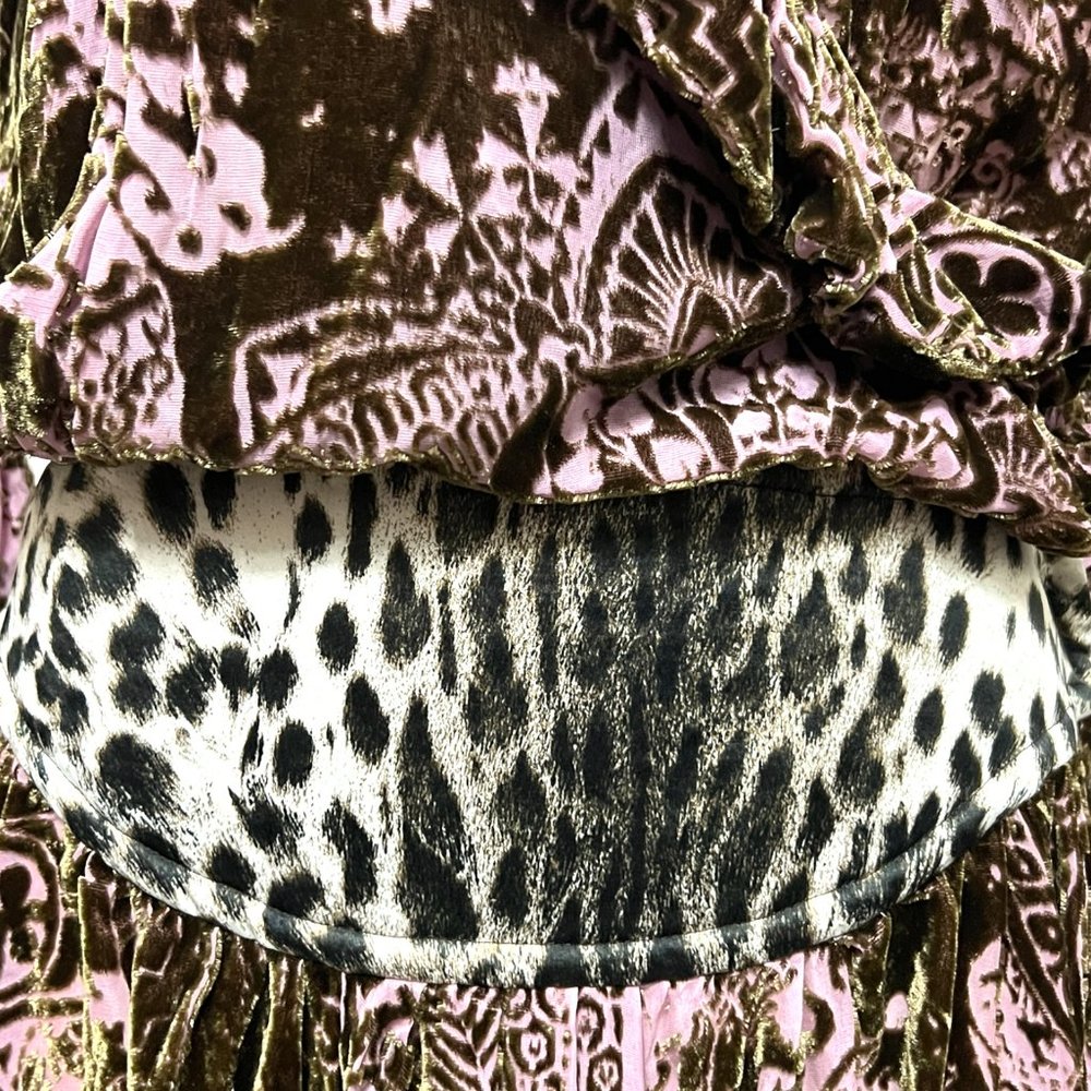 Just Cavalli devore animal print midi dress - Picture 6 of 10